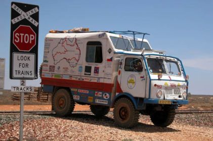 Expedin tatra 805 v Austrlii